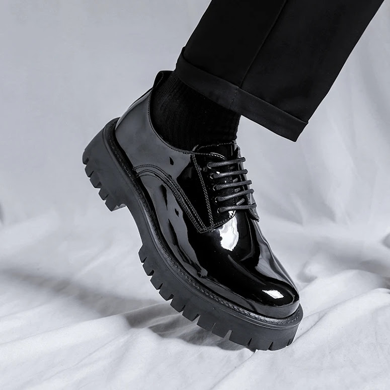 men's derby brogue leather laced shoes (copy)