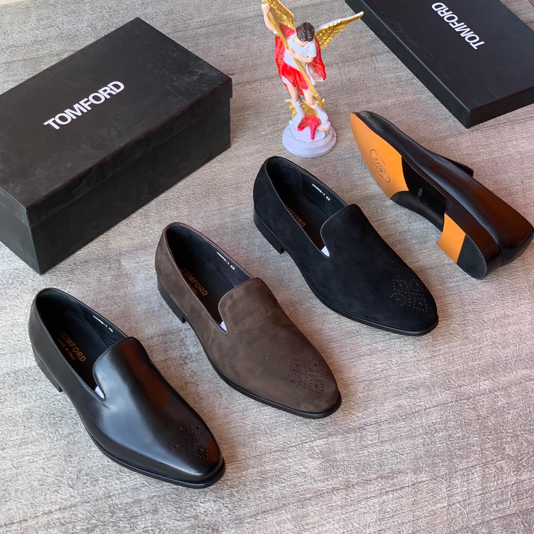 men's crocodile embossed leather loafers (copy)