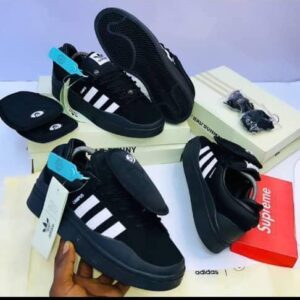 luxury black rhinestone chunky sneaker (copy)