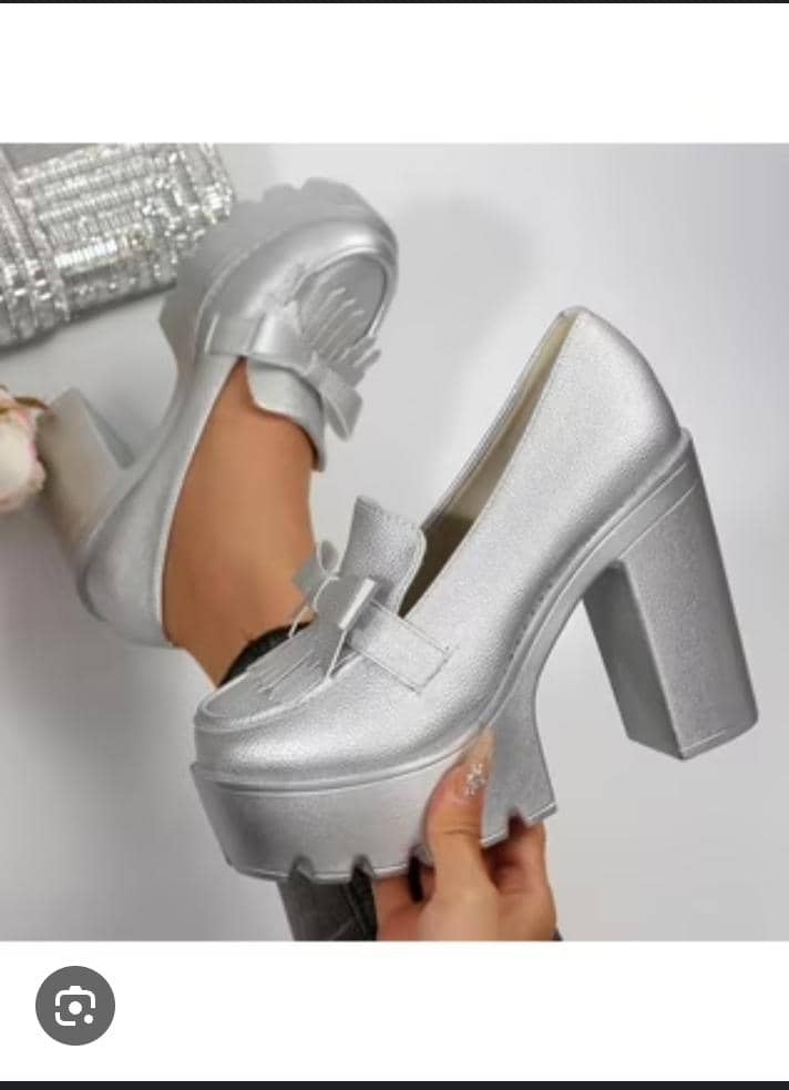 women's platform high heeled loafers