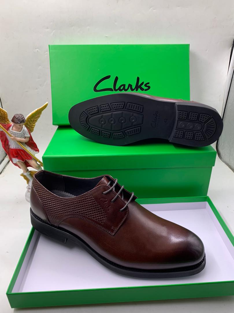 men's derby brogue leather laced shoes