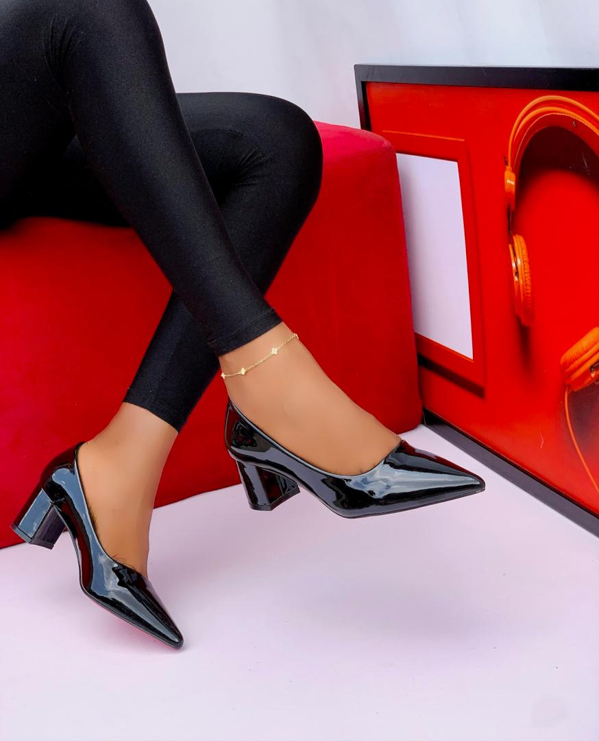 women's block heel pump shoes (copy)