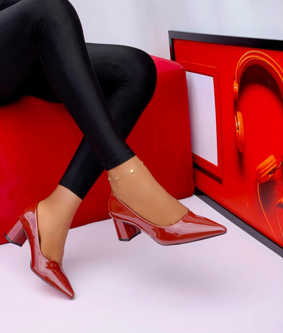 women's block heel pump shoes (copy)