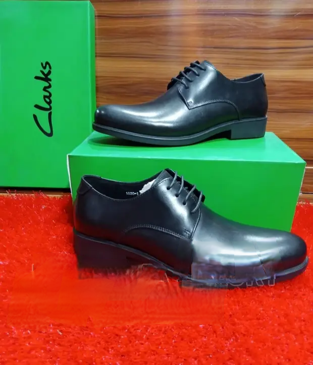 men's derby brogue leather laced shoes