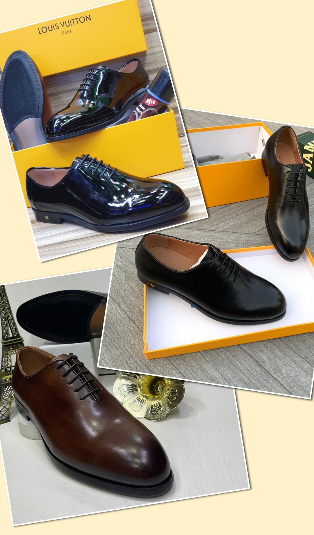 men's oxford leather laced shoes