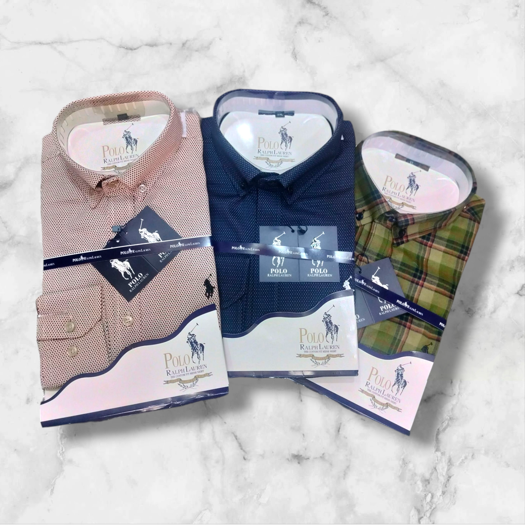 men's patterned casual collared shirts (copy)