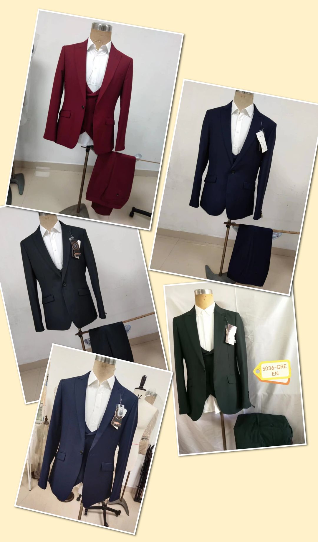 men's three piece suit