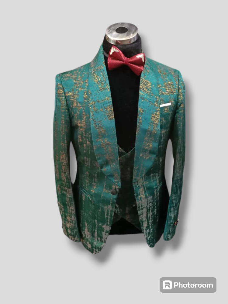 three piece dinner suit, tuxedo