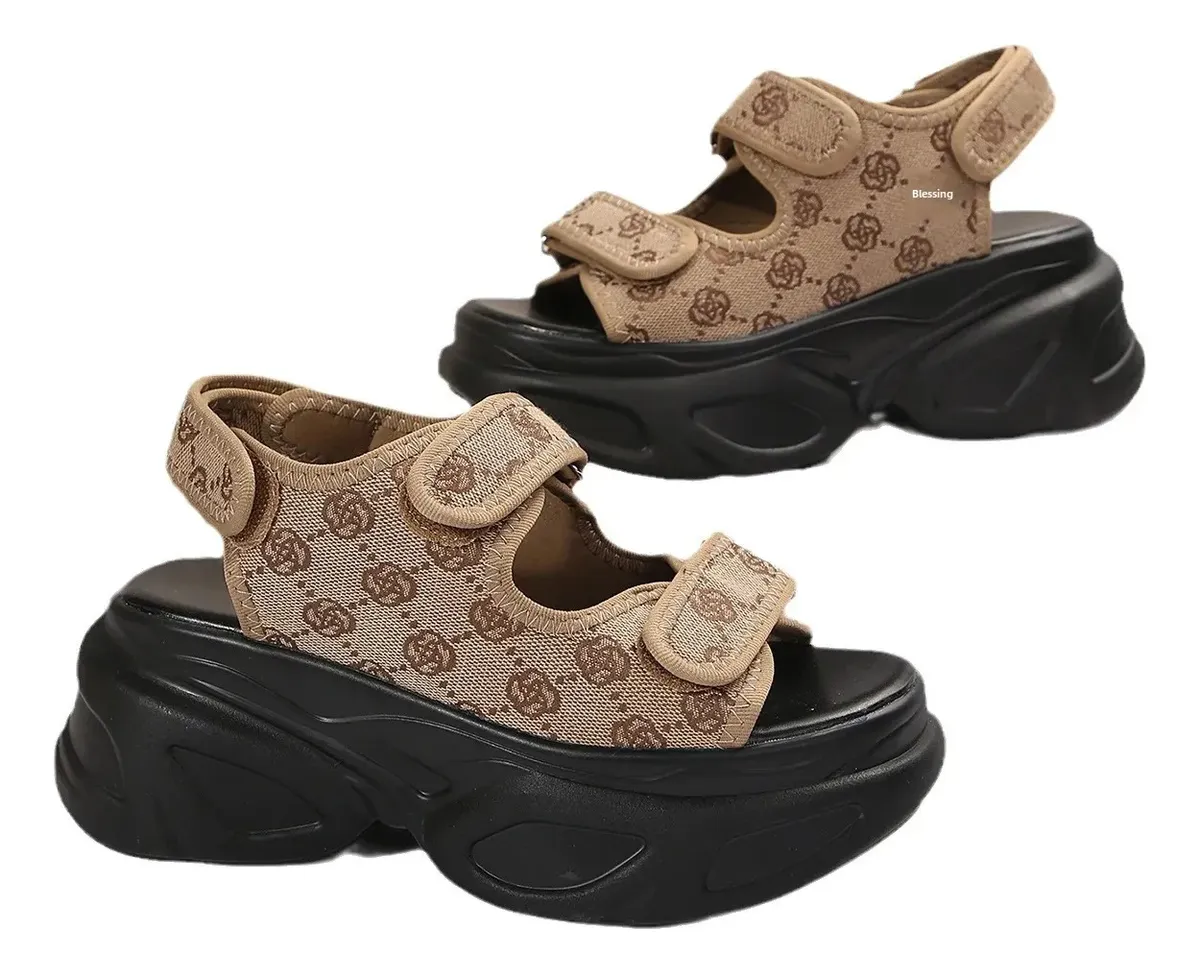 black open toe wedge sandals (copy)