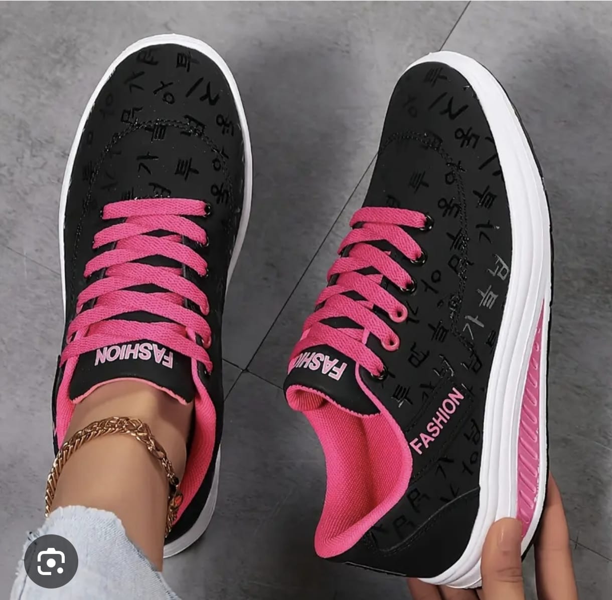 women's platform or rocker sole sneakers (copy)