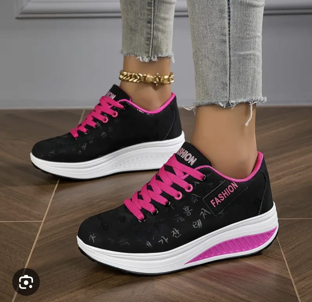 women's platform or rocker sole sneakers (copy)