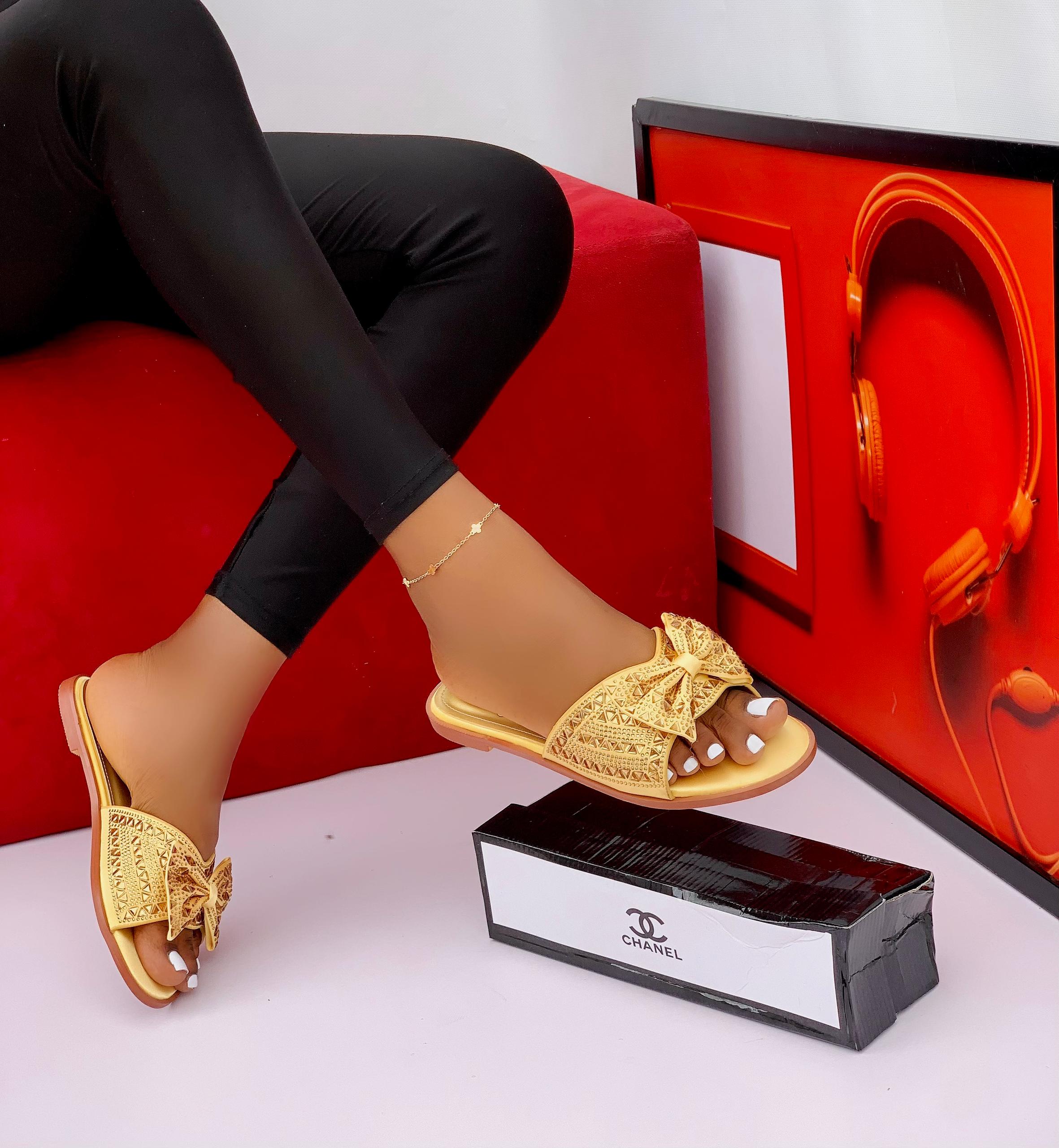 leather studded platform mules (copy)