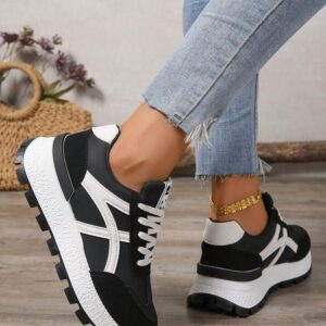 chunky platform breathable sneakers (copy)