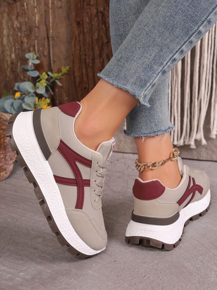 chunky platform breathable sneakers (copy)