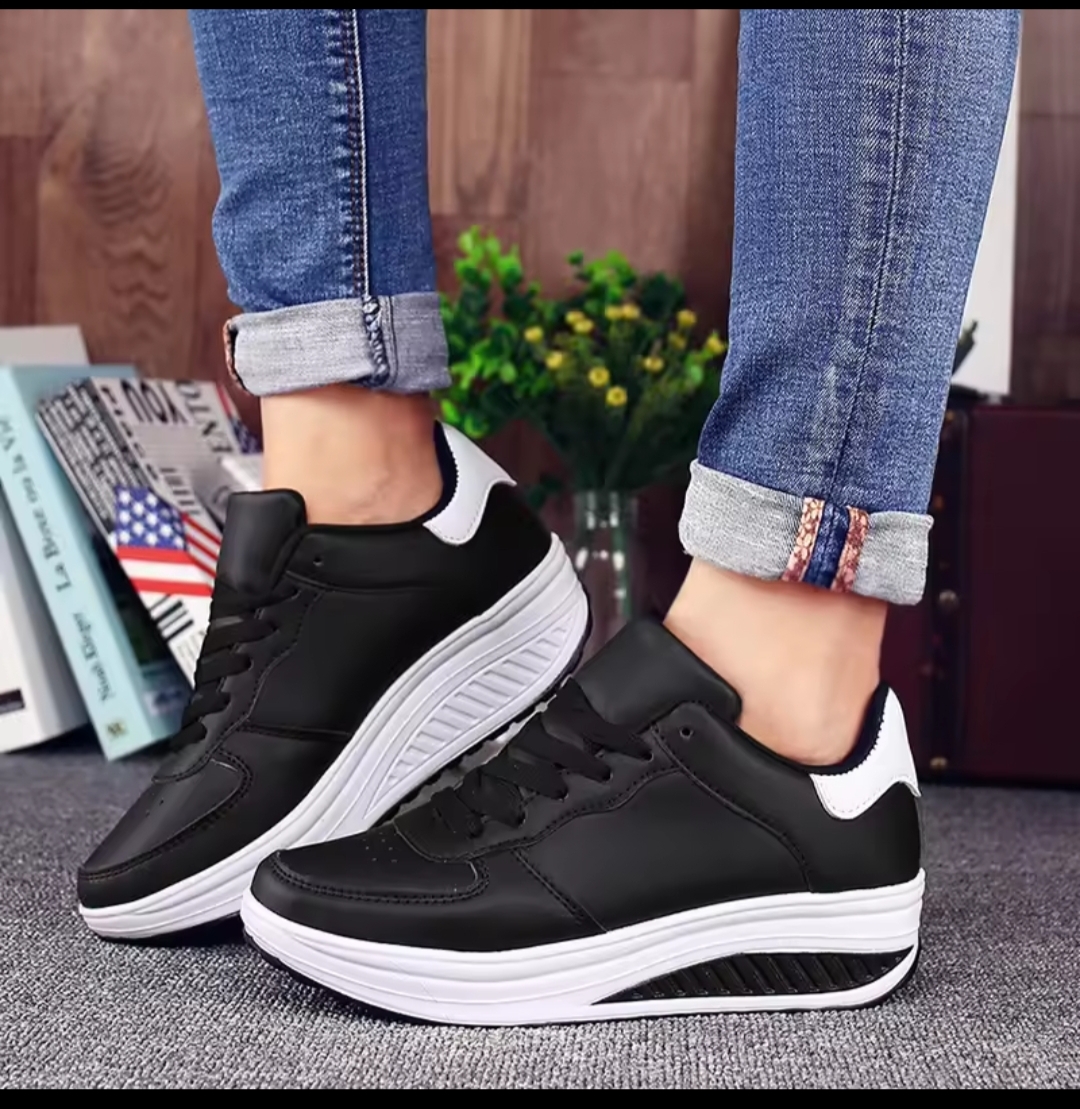 women's patterned rocker bottom sneaker (copy)