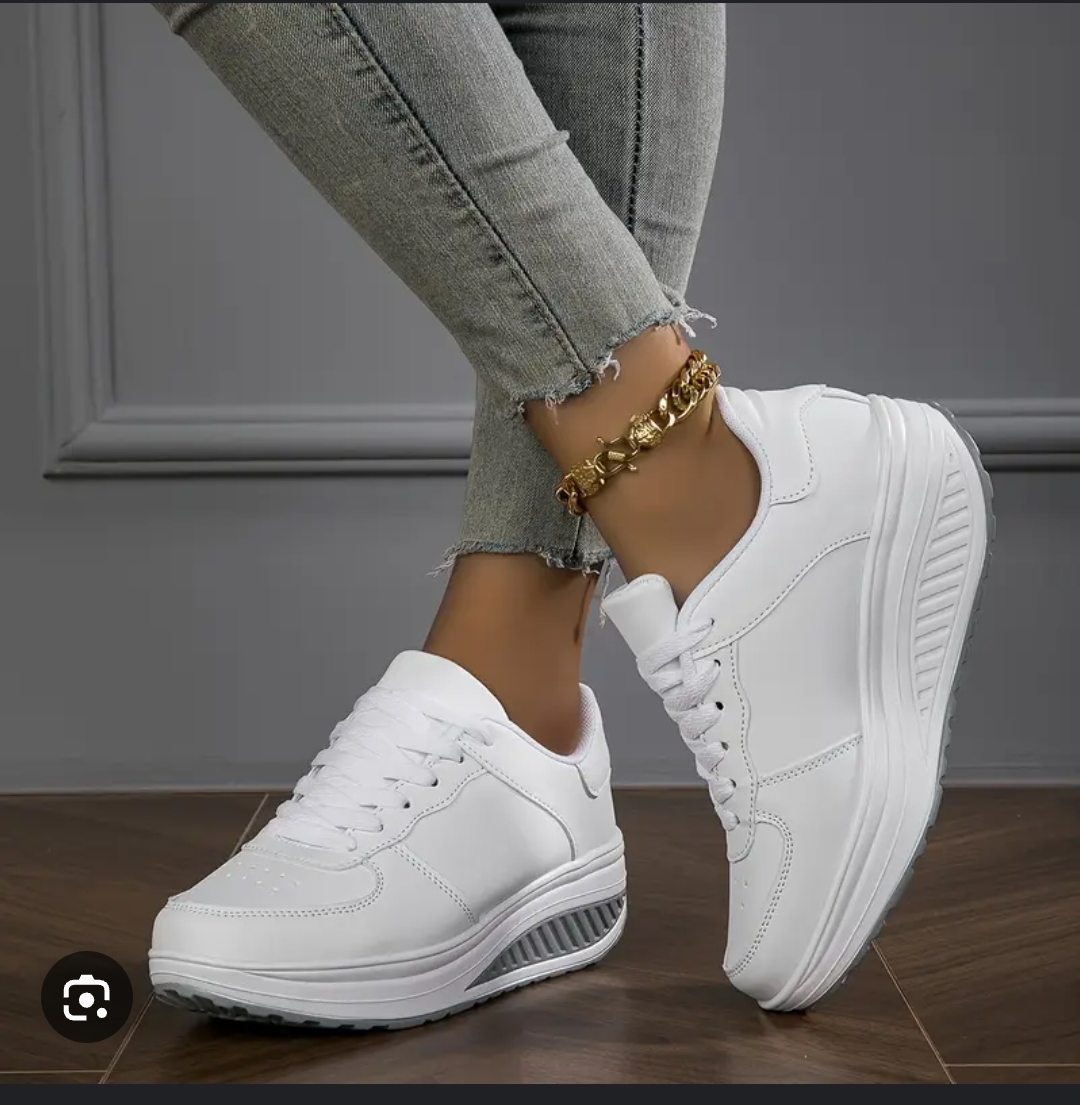 women's patterned rocker bottom sneaker (copy)