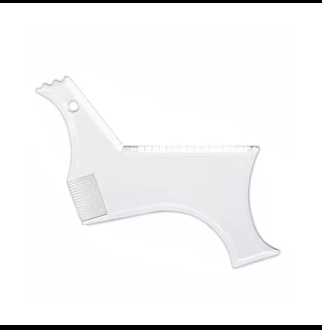 beard styling comb beard ruler beard styling tool styling comb