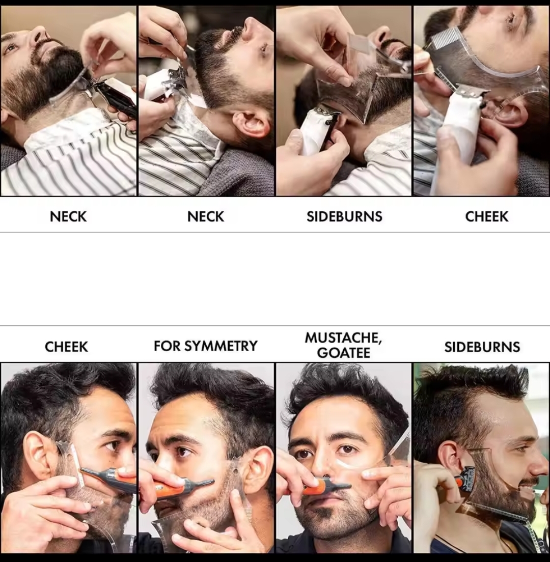 beard styling comb beard ruler beard styling tool styling comb